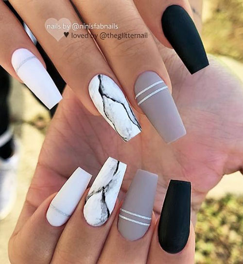 Coffin Shaped Nails-9
