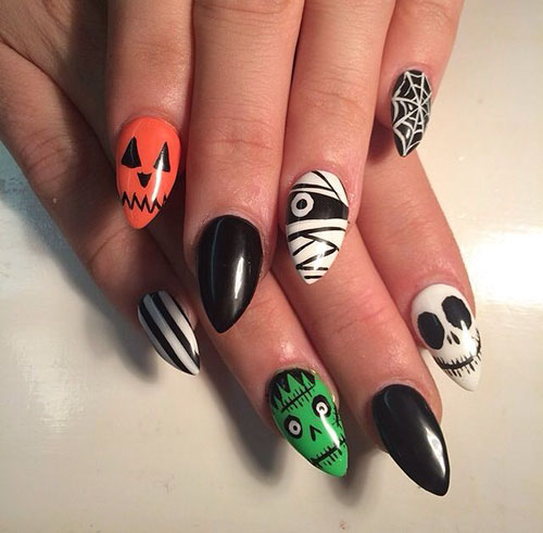 Nail Designs Pictures Halloween